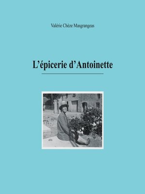 cover image of L'épicerie d'Antoinette